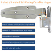 Kason 1245 Reversible Cam-Rise Walk-In Hinge Diagram