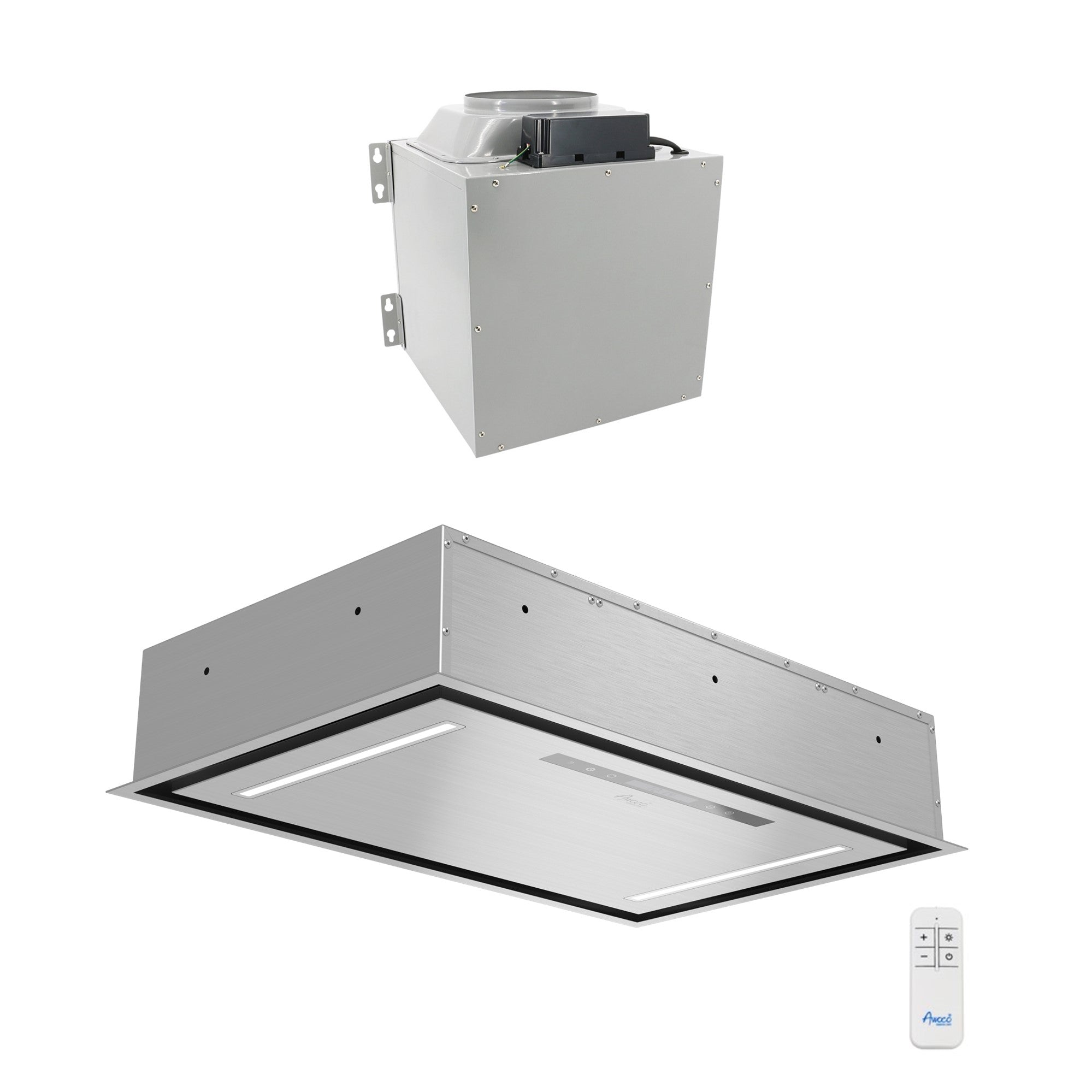 RH-IT08-CR Ceiling Mount Range Hood Split Insert with Remote Control