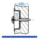 Kason 486D Inside Release Handle, Kason 486D-600 Diagram