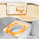 Awoco Smart Bidet Toilet, Smart Bidet with Toilet Built in, Heated Seat, Auto Open & Close Lid Seat, Foot Sensor Operation, Auto Flush, Warm Water & Dryer, Remote Control, LED Display (White)