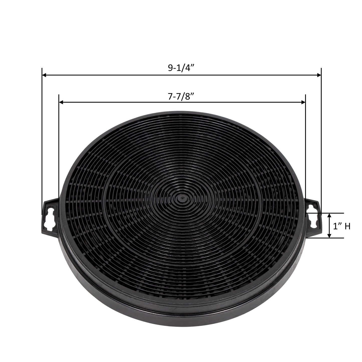 Awoco Range Hood Carbon Filter, Replacement Charcoal Filter for Ductless Ventilation