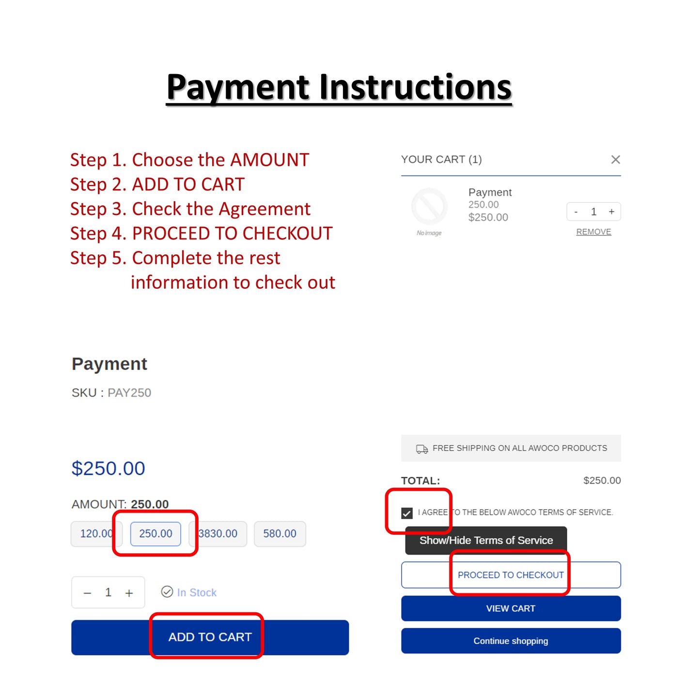 Additional Payment