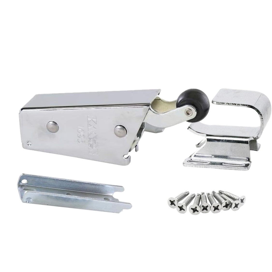 Kason 1095 Spring Action Door Closer with Hook at Flush to 3/4" Offset