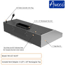Awoco 36 inch Stainless Steel 3-1/4 x 10 inch Rectangular top vent under cabinet range hood with 8 inch top vent