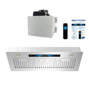 RH-IT06-V Ceiling Mount Range Hood - Split Insert - 800CFM - 6" Blower