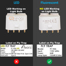 Awoco Type E-FL UV Tube PL 36W BL Fluorescent UV Light Bulb for Wall Mount Sticky Fly Trap Lamp FT-1E36