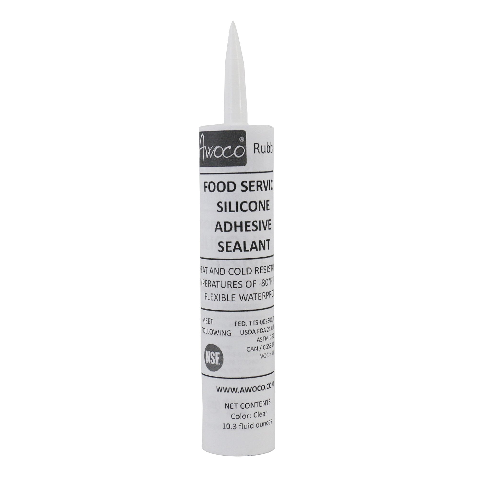 Awoco Clear Silicone Adhesive Sealant