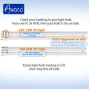 Awoco Type E-FL UV Tube PL 36W BL Fluorescent UV Light Bulb for Wall Mount Sticky Fly Trap Lamp FT-1E36