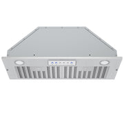 RH-BQ-DTLS Ductless Range Hood Insert 6 inch round top vent for wood hood