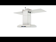RH-WQ-36 Island Range Hood - 900 CFM - 6 inch Round Top Vent