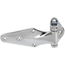 KASON 1070 Reversible Surfacemount Narrow Flange Hinge Chrome Finish for Restaurant Equipment