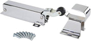 Kason 1094 Hydraulic Door Closer, Concealed or Exposed Mounting with Adjustable Wide Hook for Walk-In Coolers/Freezers