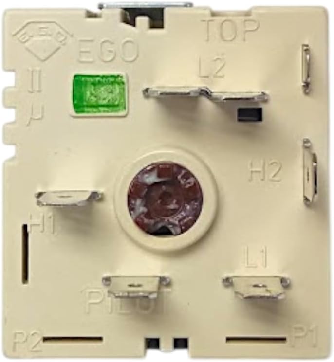 EGO 120V 50.59130.006 15A Infinite Heat Switch Replacement with Split D Shaft
