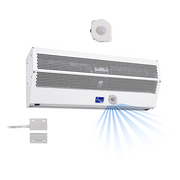 Awoco FM15-MSD Early Turn On Super Power Indoor Air Curtain, UL Certified 120V Unheated with Magnetic Switch and Motion Sensor Detection