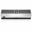 Awoco FM-DC-SS Signature Stainless Steel Air Curtain 3 Speeds Quiet DC Motor | 970CFM, 120VAC, Magnetic Switch, Remote Control, 98W Low Power Consumption, Compact & Lightweight, 7.5" Low Profile