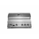 Whistler 34" 4-Burner Built-In Gas Grill with Rotisserie Kit and Cover