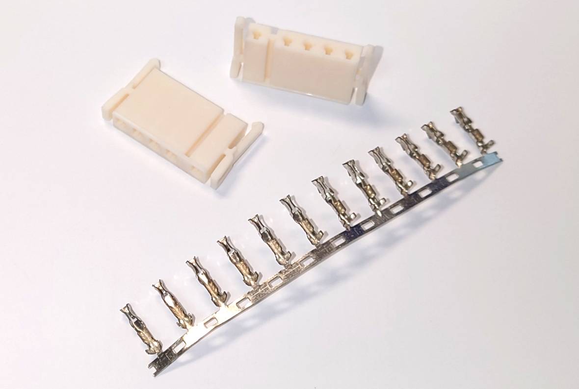 Awoco 5-Pin Connectors Housing Set with Metal Terminals