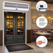 [Refurbished-A] Awoco FM1518-M 72" Super Power 1200 CFM Commercial Air Curtain - UL Certified (Copy)