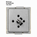 EGO 240V 50.59070.006 15A Infinite Heat Switch Replacement with Split D Shaft