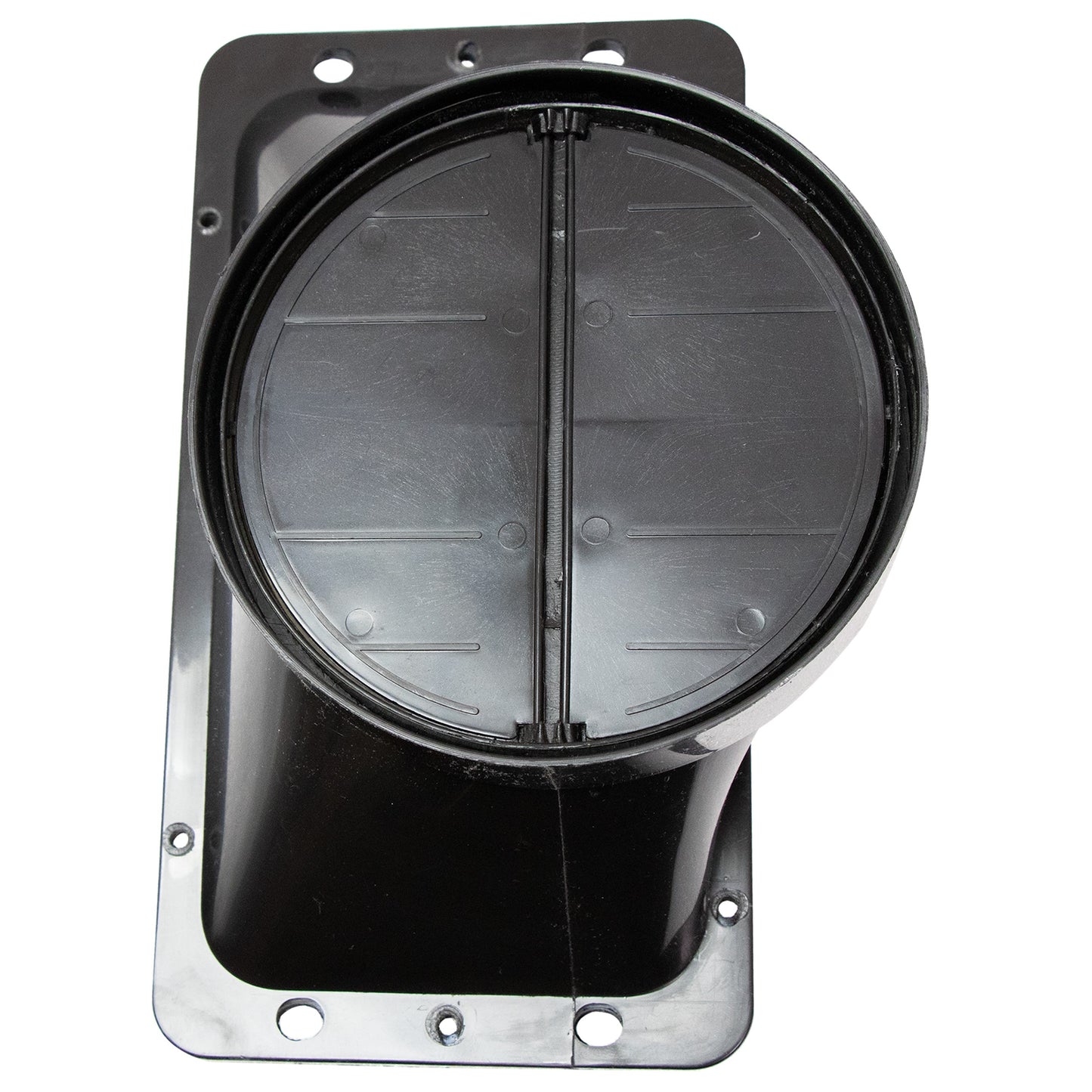 Rectangular to 6" Vent Adapter for Awoco 6" Inline Blower, Wall Mount and Built-in Insert Range Hoods