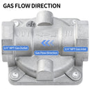 BurnTouch Gas Regulator 7015-4010 1/2 PSIG 3/4" NPT Natural Gas and Liquid Propane NAT 4" - LPG 10" WC