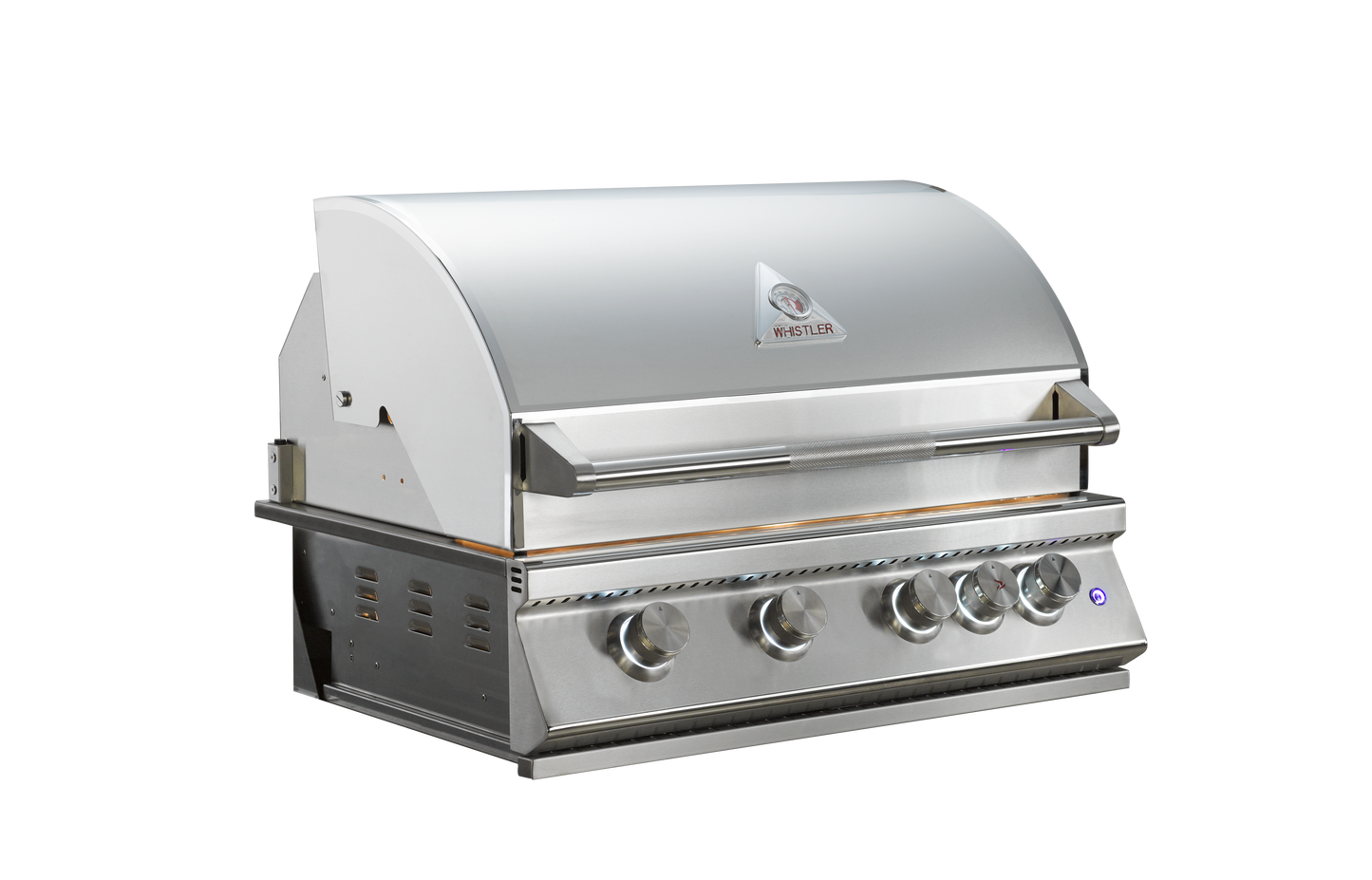 Whistler 32" 4-Burner Built-In Gas Grill with Dual-Color LED Lighting