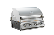 Whistler 32" 4-Burner Built-In Gas Grill with Dual-Color LED Lighting