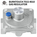 BurnTouch Gas Regulator 7015-4010 1/2 PSIG 3/4" NPT Natural Gas and Liquid Propane NAT 4" - LPG 10" WC