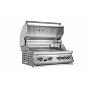 Whistler 34" 4-Burner Built-In Gas Grill with Rotisserie Kit and Cover