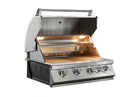 Whistler 32" 4-Burner Built-In Gas Grill with Dual-Color LED Lighting