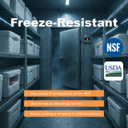 Aleco freezer door strip curtain