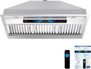 [Refurbished-B+] 36" Built-in Ducted, Ductless Convertible Range Hood with 6" Vent