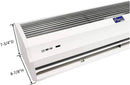 [Refurbished-A] Awoco FM1209-T 36" Slimline 2-Speed Commercial Air Curtain - CE Certified, 120V