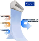 [Refurbished-A] Awoco FM1209-T 36" Slimline 2-Speed Commercial Air Curtain - CE Certified, 120V