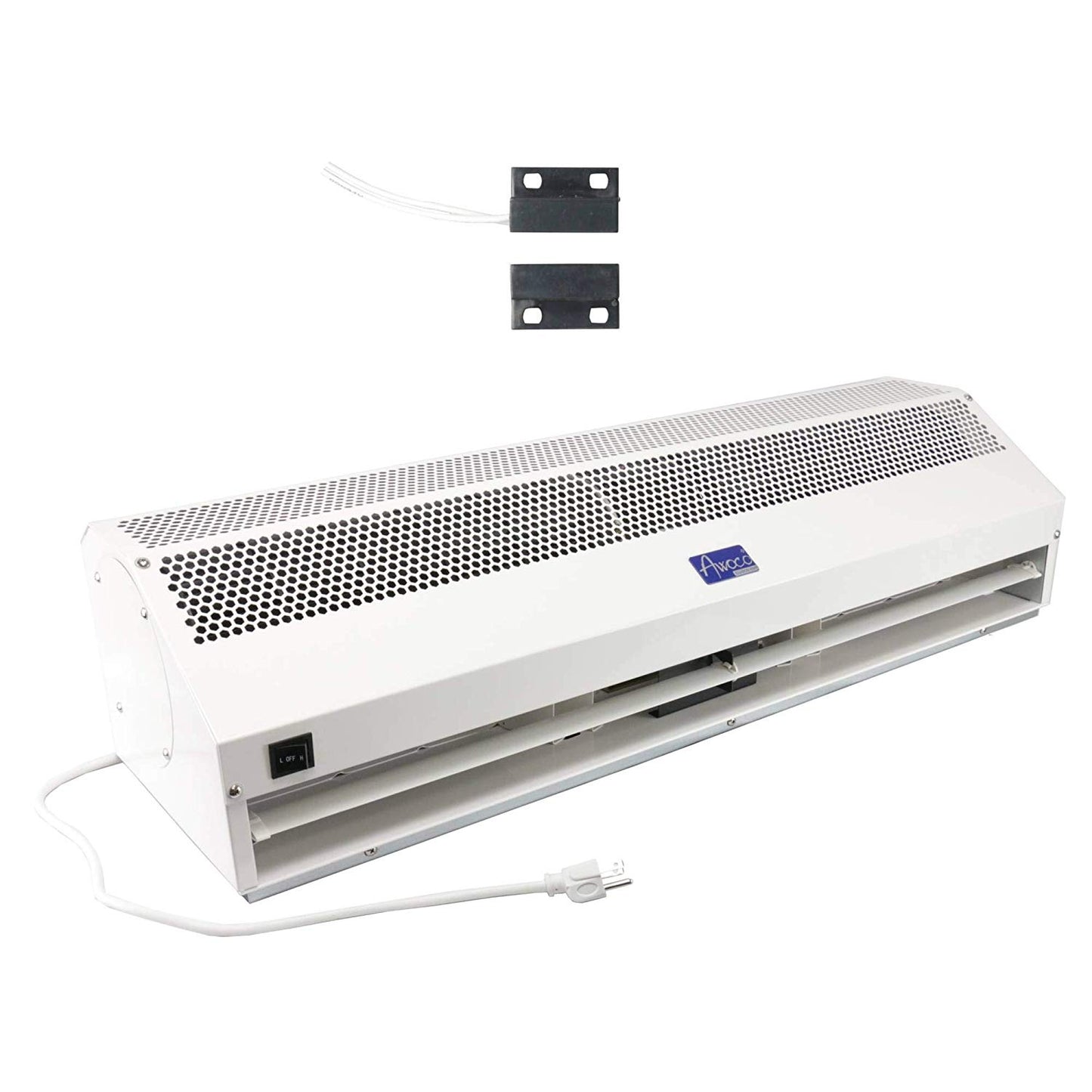LIKE NEW Awoco FM1509 36” Super Power 2 Speeds 1200 CFM Commercial Indoor Air Curtain, UL Certified 120V Unheated, with an Easy-Install Magnetic Switch