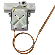 Robertshaw GST40240000 Gas Oven Thermostat, 3/8” FPT Thread, Temp 220 - 550 °F, 36" Capillary Length