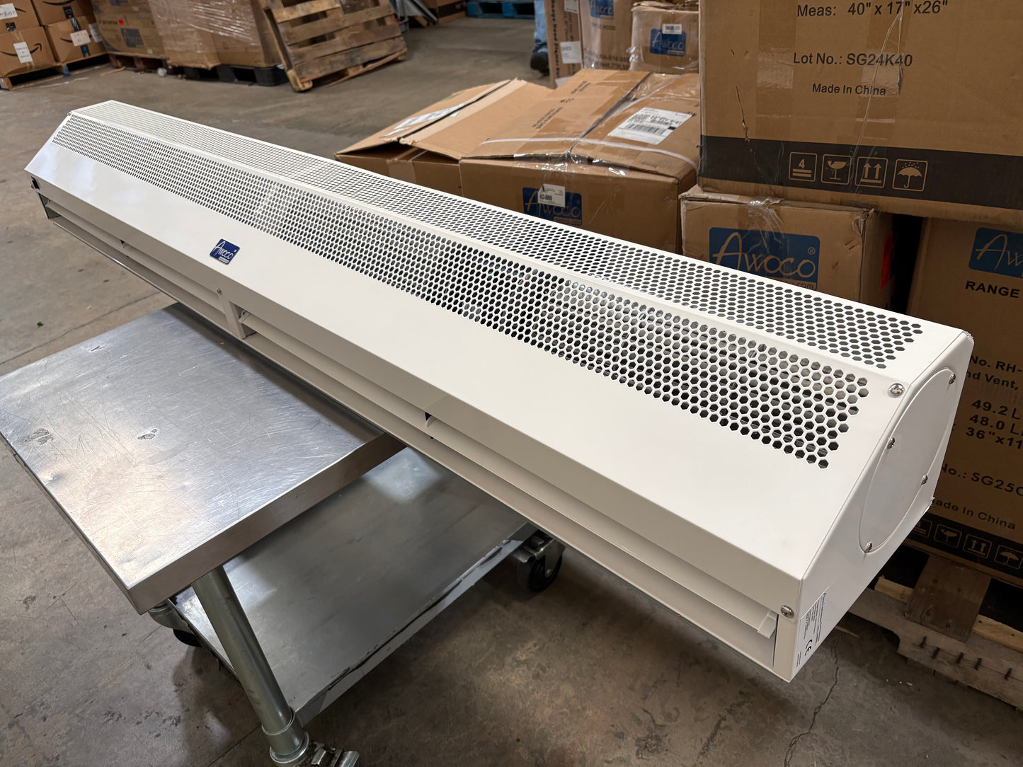 [Refurbished-B] Awoco FM1518-M 72" Super Power 1200 CFM Commercial Air Curtain - UL Certified