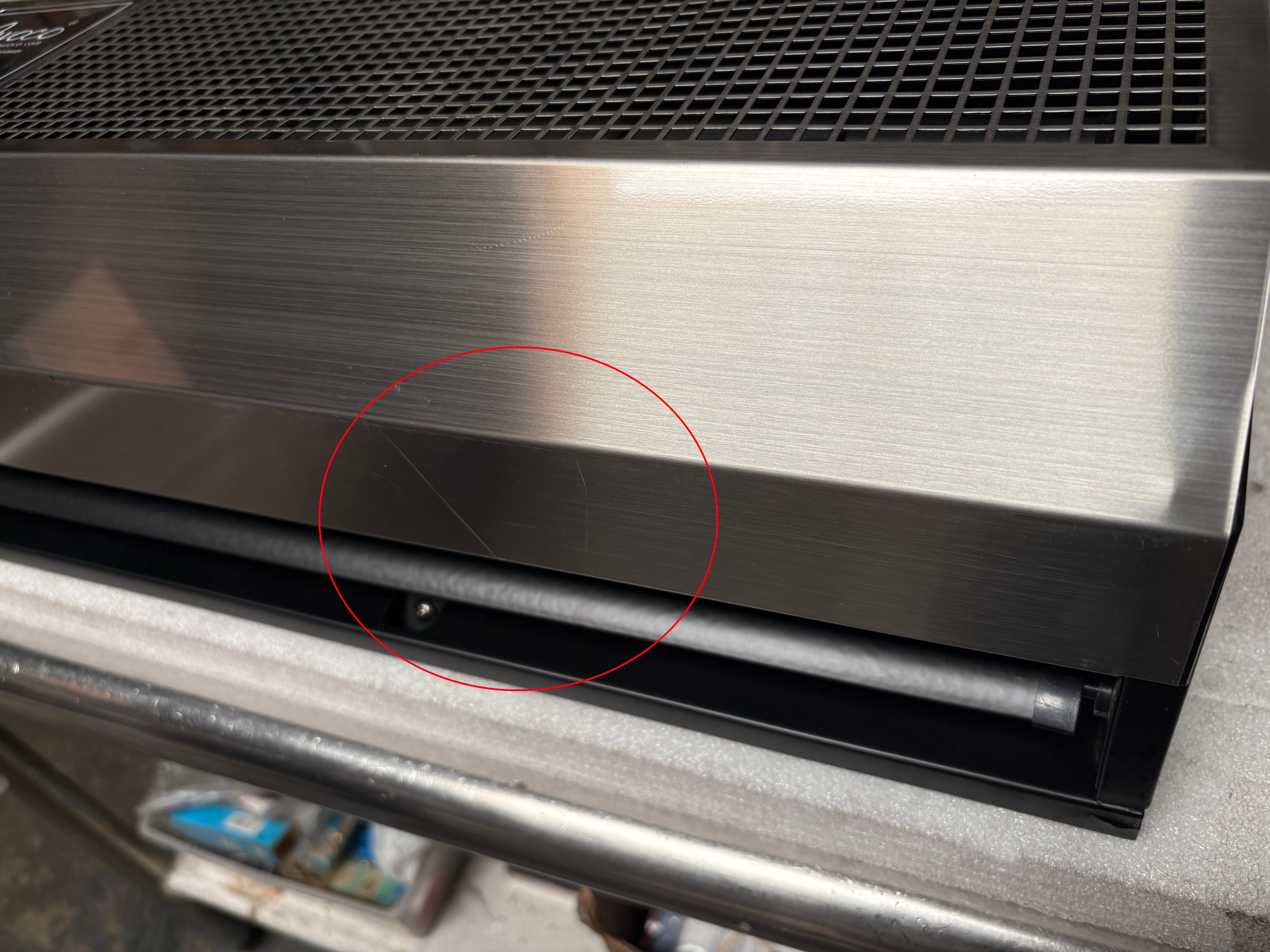 [Scratches] Awoco 36'' Stainless Steel Air Curtain 3 Speeds DC Motor