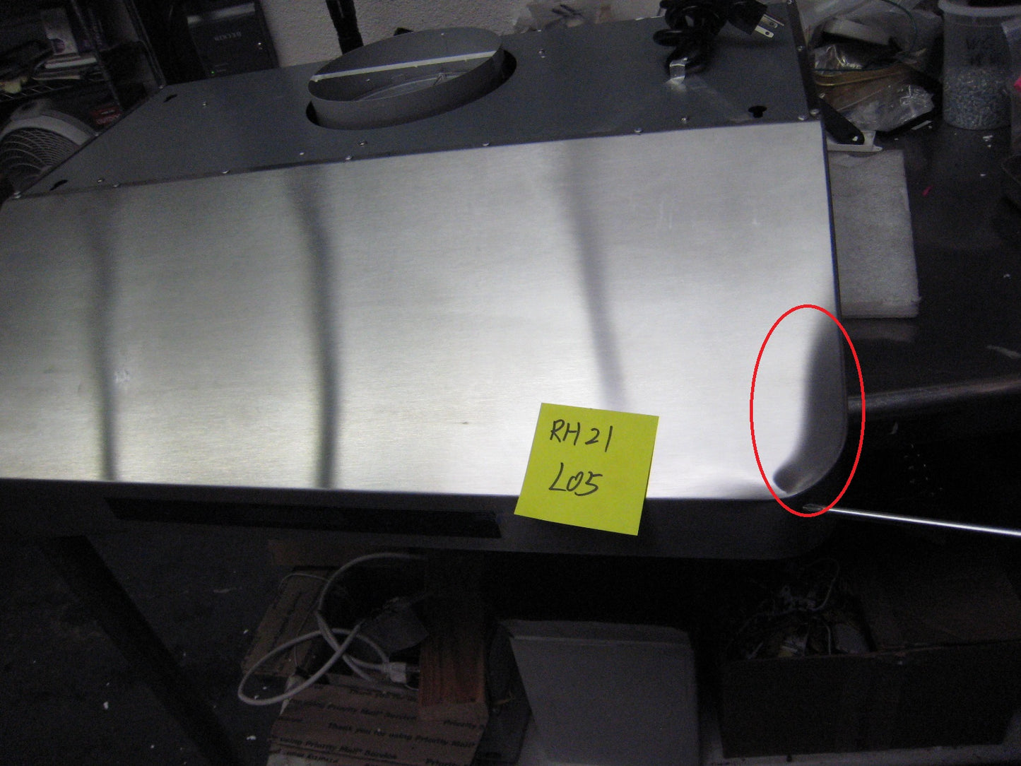 [Refurbished-B] Awoco RH-S10-30S Supreme Series 30" Under Cabinet Range Hood - 7 inch Height - 8 inch Round Top Vent