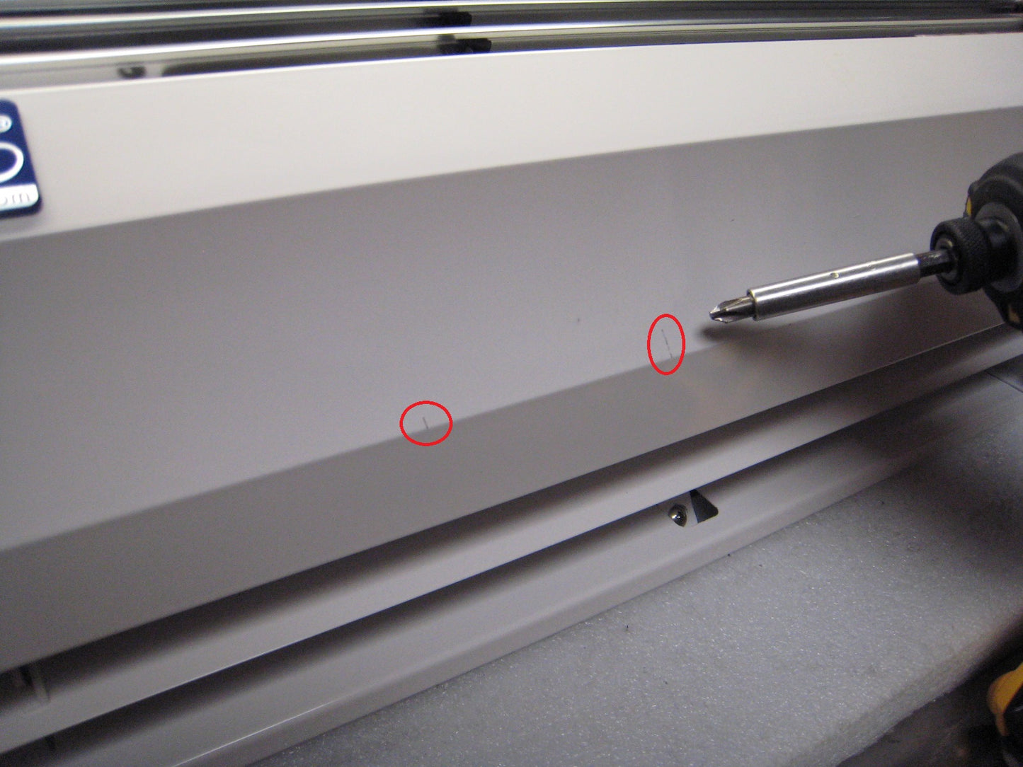 [Refurbished-A] Awoco FM1209-T 36" Slimline 2-Speed Commercial Air Curtain - CE Certified, 120V