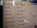 [Refurbished-A] Awoco FM1209-T 36" Slimline 2-Speed Commercial Air Curtain - CE Certified, 120V