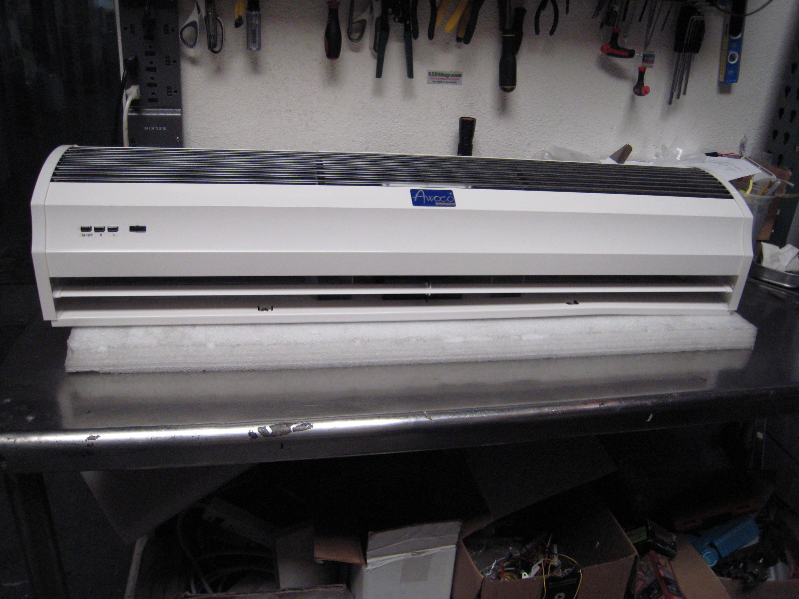 [Refurbished-A] Awoco FM-1210-T 40" Slimline 1250 CFM Slim Commercial Air Curtain - CE Certified