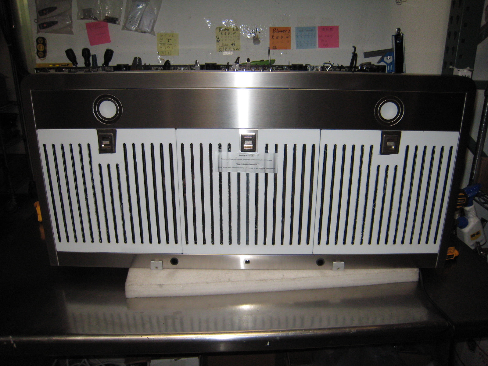 [Refurbished-A] Awoco RH-R06 42" Under Cabinet Range Hood - 900 CFM, Rectangle Rear Vent