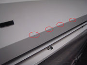 [Refurbished-B] Awoco FM1209-T 36" Slimline 2-Speed Commercial Air Curtain - CE Certified, 120V
