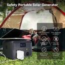 ITEHIL Portable Power Station, 500W Generator, 500Wh Solar Generator, LiFePO4 Battery with 100-120V AC Outlets,12v/10A Car Port, USB-C & USB-A QC Fast Charging, for Camping, Outdoor, RV,Home Off-Grid, American Plug