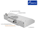 [Refurbished-A] Awoco RH-R06 42" Under Cabinet Range Hood - 900 CFM, Rectangle Rear Vent