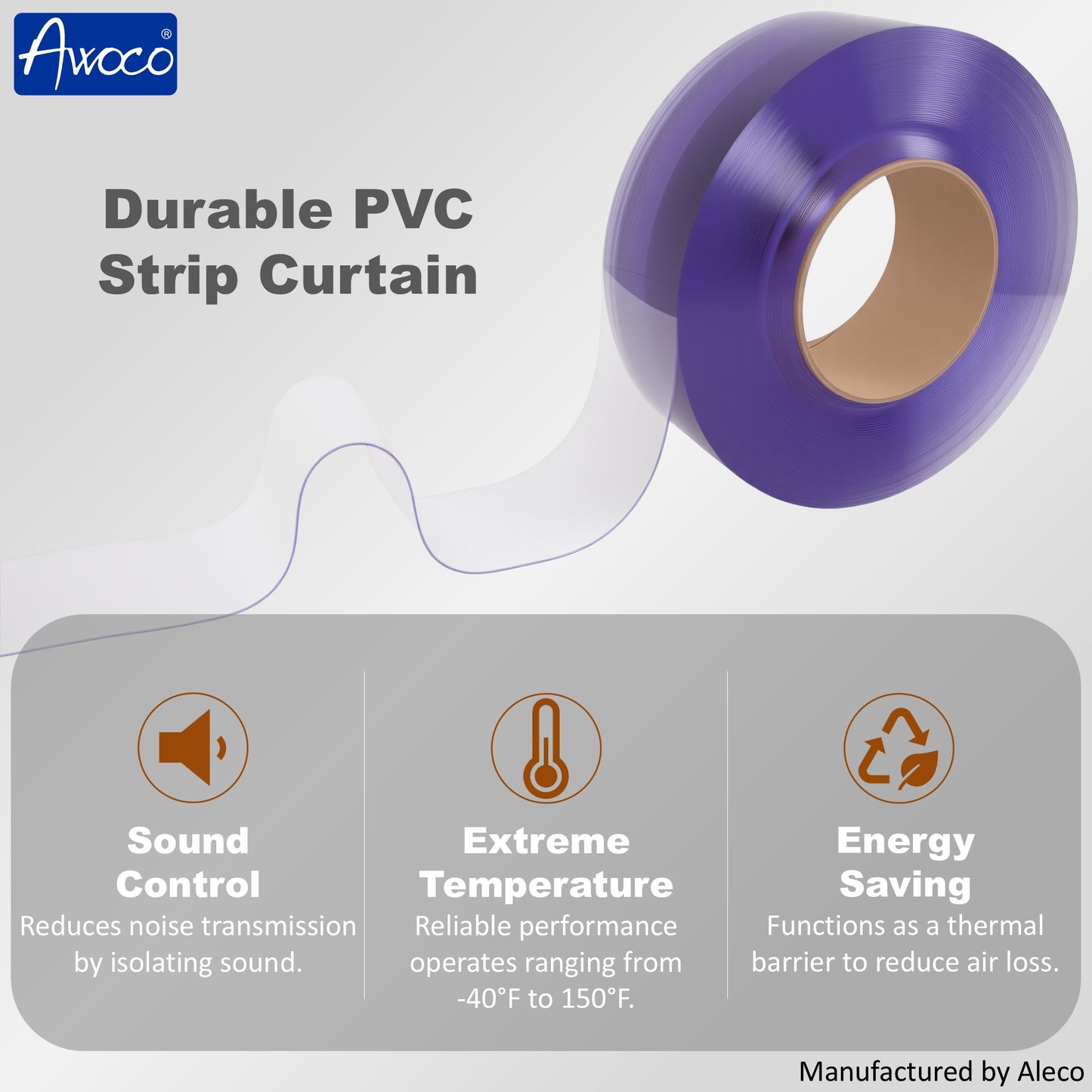 Durable PVC Strip Curtain with the features