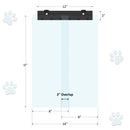 Measurement chart of the strip curtain 