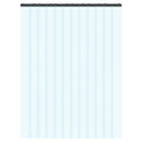 Aleco freezer door strip curtain kit 36x84 - 8in x 0.08in smooth clear PVC with MaxBullet HTP