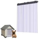 Strip Curtain on pet's house